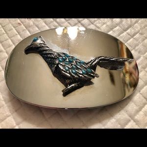 Chrome finish Roadrunner buckle